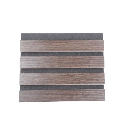 China Modern Soundproofing Wooden Acoustic Slat Acoustic Panels Wooden Slat Panel for sale