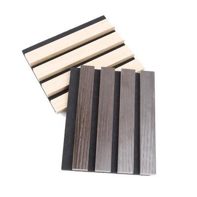 China Modern Decorative Wooden Slat Acoustic Panels Acoustic Panels Wall Panels for sale