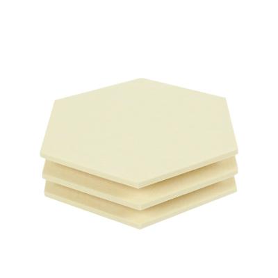 China Traditional Hexagon Acoustic Panel For Desktop Sound Proof Panel PET Acoustic Panel for sale