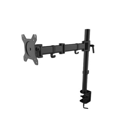 China Cold Rolled Steel With 1.2mm Thickness Adjustable Aluminum LCD Arm Monitor Computer Stand for sale