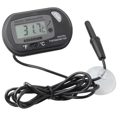 China Aquarium Thermometers Aquarium Thermometer Reptile Turtle Sucker Pet Diving Box with Probe ST-3 Electronic Digital Thermometer for sale