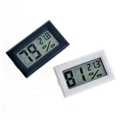 China Wholesale ABS Factory Temperature Humidity Meter Recessed Digital Display Electronic Mini Pet Thermometer Wireless Hygrometer for sale