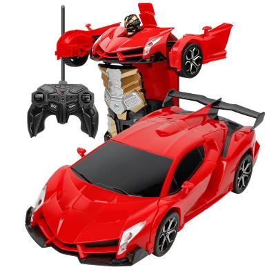 China Deformation RC Car Kids Toy Robot Car For Deformation Car Remote Control Toys for sale