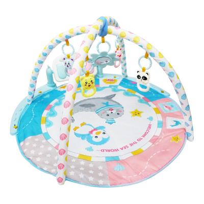 China High Quality Electric Baby Gym Play Mat Soft Comfortable Kids Activity Gym Baby Pedal Piano Play Mat for sale