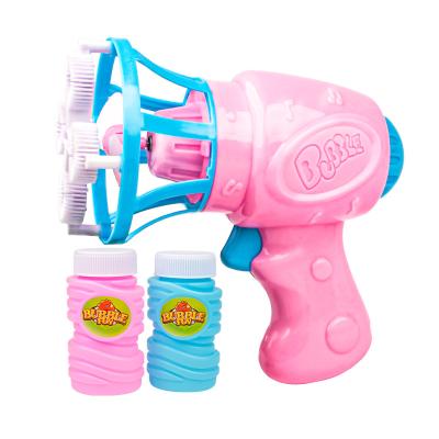 China Wholesale Summer Electric Toys Bubble Toy Guns Rich Bubble Gun For Toddlers With Bubble Solution for sale