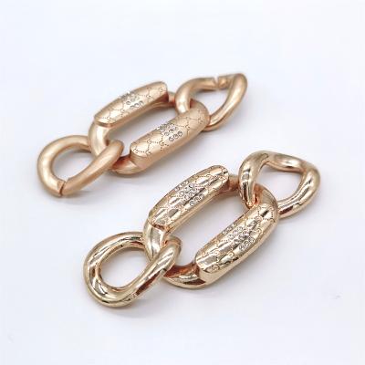 China Chains Latest Fashion Shoes Chains Decorative Metal Chains For Chain Shoes Shoes Accessories for sale