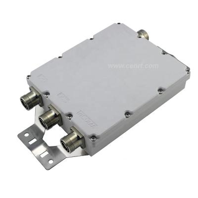 China Din-Female Mobile RF 3 Way Combiner GSM Signal Booster 230*194*57mm for sale