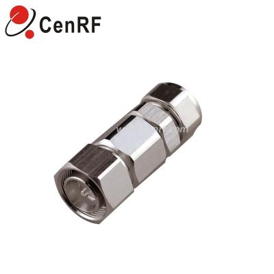 China High Quality Male MINI DIN RF Connector 4.3/10 50 Ohms For 1/2 NC S Dc-3ghz ≤0.25mω Times ≥500 Super Flexible Cable 4310M-1/2