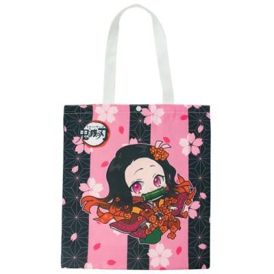 China Japan style new summer style Japanese anime painting lady bags cartoon handbags Tote Blank Cotton Canvas Beach for sale