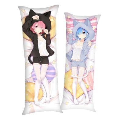 China Non-Toxic Custom Printed No MOQ Anime Body Hugging Body Pillow Case Dakimakura, Dakimakura Anime, Kurumi Tokisaki Dakimakura for sale