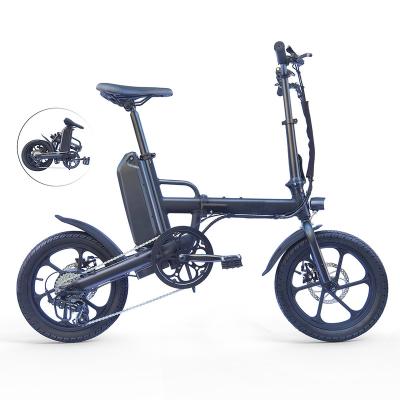 China Light Weight Sell Well Model New Type Electric Bicycle 16 Inch Folding Electric Bicycle for sale