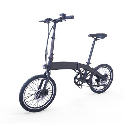 China Hot Sale Lightweight Aluminum Alloy Electric Bicycle Scooter 20 Inch Folding Electric Bicycle for sale