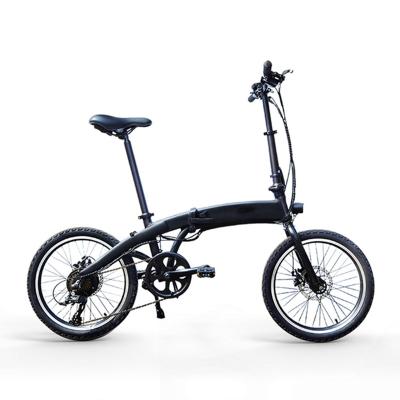 China 2022 Light Weight Aluminum Alloy Electric Bicycle 20 Inch Folding Electric Bicycle For Adult for sale