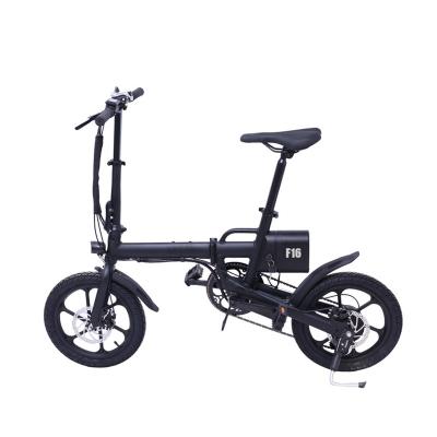 China New Listing High End Lightweight 16 Inch Folding Electric Bicycle Comfortable Electric Bicycle For Adult for sale