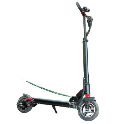 China Unisex Two Wheel 8 Inch Speed ​​48V 500W High Motor Foldable Dual Wheel Fast Electric Scooter For Adults for sale