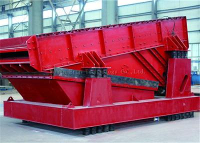 China Red Hot Ore Mining Vibrating Screen For Stone 120 Tons Per Hour Capacity for sale