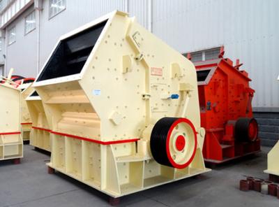 China Lead Slag Horizontal Impact Crusher 2870×3350×3090 With Reversible Wear Parts for sale