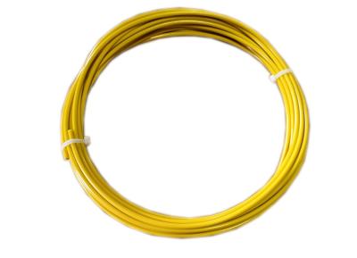 China Yellow Vinyl Coated Stainless Wire Rope 302/304 , 7x19 Stainless Steel Wire Rope for sale