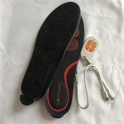 China WarmLove USB-C Rechargeable Passionate Insoles Heated Insoles Winter Feet Shoe Smart Remote Control Mats (35-40) for sale