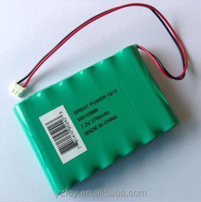 China torch nimh battery pack 5S1P 6v 3800mah battery for smart robot vacuum cleaner for sale