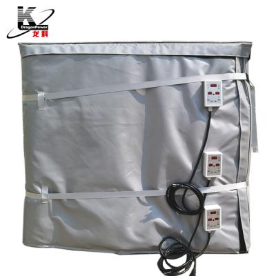 China Hotels 275 gallon ibc heater tank IBC heater cover with temperature controller CE ROHS for sale