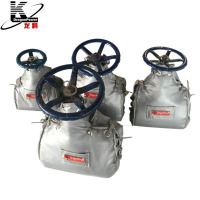 China Industrial Removable Pipe Fitting Insulation Covers Heat Insulation Jacket For Valve for sale