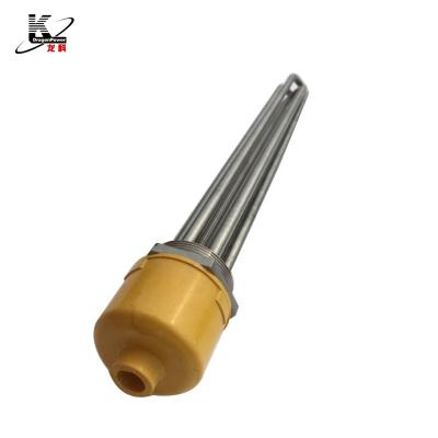 China Industrial Electric Machinery Repair Shops Tubular Heating Element Immersion Flange Heater For Oil for sale