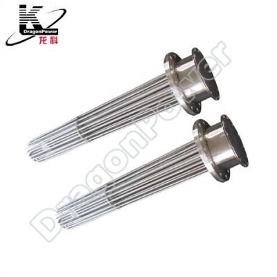 China Stainless Steel Immersion Heater Heating Element For Thermal Oil Furnace for sale