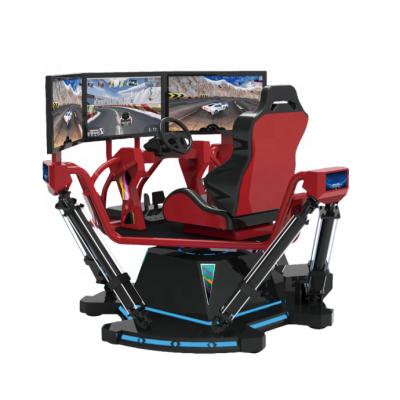 China Virtual reality 9d vr driving simulator driving game machine 4d car racing simulator 9d vr driving for sale