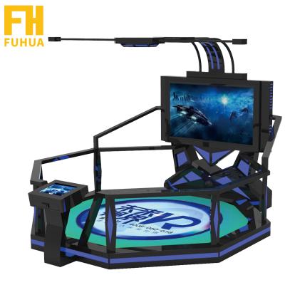 China Amusement Park VR Explore 9d vr Walker Machine 9D Game Shooting Simulator Shooting Simulator for sale