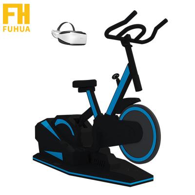 China Hot VR Bike With Glass 9D VR Glass Virtual Reality Exercise Bike Cycle Ride Game 9D VR Bike Simulator Vr Bike for sale