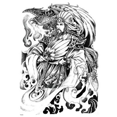 China TB-003 Henna Tattoo temporary tattoo stickers fake white tatoo wolf for sale