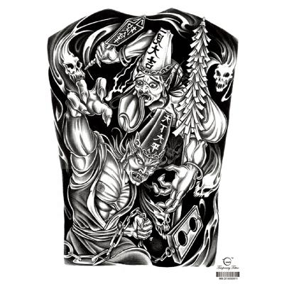 China MB-0011 Body Tattoo Sticker Temporary Tattoo Wolf Tattoo Stickers for sale