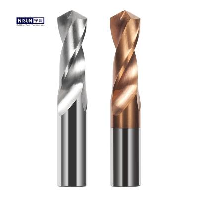 China Metal Drilling Tungsten Carbide Twist Drill For Solid-Solid Indexable Insertion Of CNC Machine Tools Bits for sale