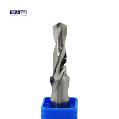 China Metal drilling custom hss twistcoolant stain carbide milling cutter straight chamfer gun shovel for sale