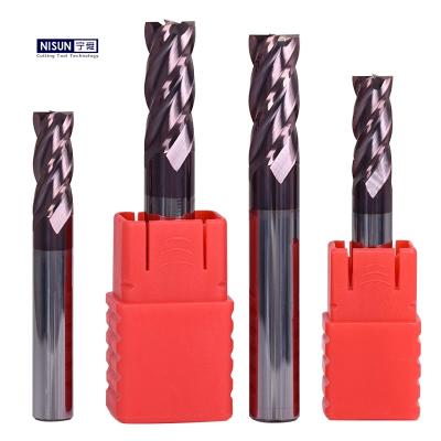 China Dovetail Cutter Milling Cutter End Mill For Para Long Hard Fresadora Herramientas Mold Steel Balls Cove Box Router Round Nose Milling Cutter for sale