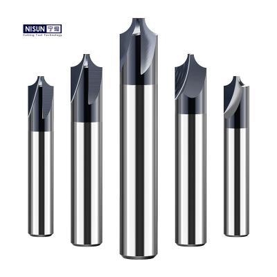 China Inner Corner Dovetail Cutter Carbide 4 Flute Radius End Mill CNC Cut Carbide Bit Cutters Milling Balls for sale