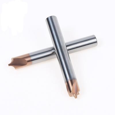 China Inner Corner Dovetail Cutter Carbide 4 Flute Radius End Mill CNC Cut Bits CNC Carbide Cutting Tool for sale