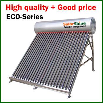 China Eco Friendly Swimming Pool Heat Pump , Heat Pipe Solar Water Heater for sale