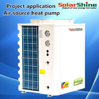 China Medium Size Most Efficient Air Source Heat Pump 4.5 - 20 KW Heating Capacity for sale