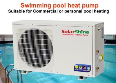 China Energy Saving Swimming Pool Heat Pump 3 HP To 25 HP Power Low Noise for sale