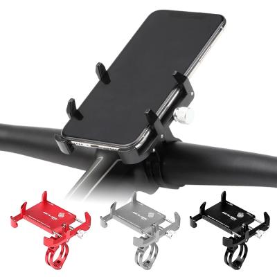 China Adjustable Height GUB PRO3 Bike Phone Holder MTB Adjustable Handlebar Bracket Clip Mount Anti-Skid Bicycle For 3.5-6.2inch Phone for sale