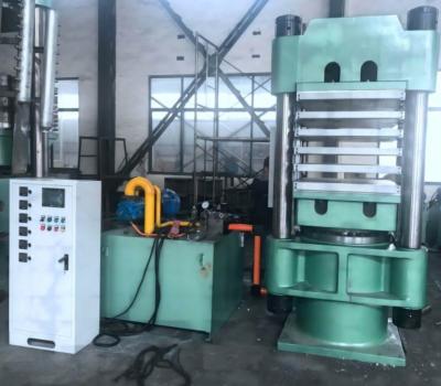 China Customized Clamping Force Multi-Plate PVC Flooring Hydraulic Vulcanzing Press Machine for sale