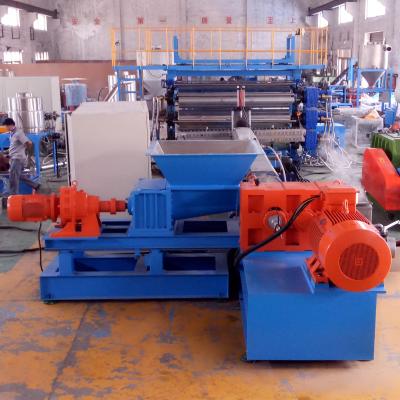 China Dispersion kneader&Single screw extruder Line for EVA/PVC/ABS/PE/PP/POE/TPO/EPDM sheet for sale