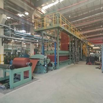 China 3 Roller T Die Fabric Calendering Machine The Ultimate Solution for Fabric Production for sale