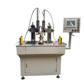 China 210kg Vacuum Automatic Rubber Cutting Machine for Shaft and Axis Type Oil Seal Trimming for sale