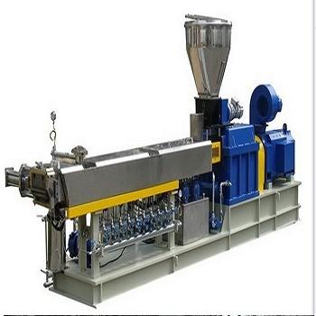 China TPR and EVA Co-rotating Parallel Twin-screw Pelletizing Plant with Double-screw Design for sale