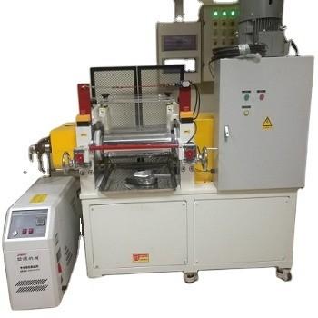 China XK-200 Lab Type Rubber and Plastic Two Roll Open Mixing Mill with Adjustable Voltage for sale