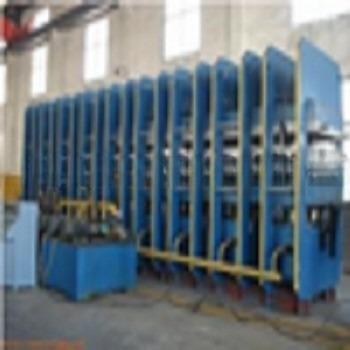 China Vulcanizing press to belt conveyor free,rubber conveyor belt hydraulic press production line for sale