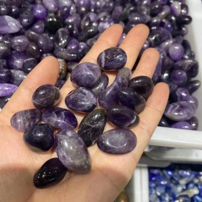 China Wholesale Price Natural Crystal Polished Dream Amethyst Tumbled Stones from Europe for sale